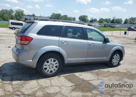 2019 Dodge Journey Se from USA, damaged, VIN 3C4PDCAB5KT858221